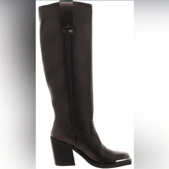 Madden Girl NWT Dollee Knee High Square Toed Boots - Picture 2 of 6